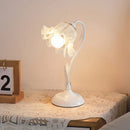 Axyaa LED Flower Table Lamp in 3 Colors for Bedroom, Living Room, Study