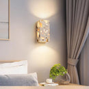 Axyaa Square Terrazzo LED Wall Lamp for Home Decor, Bedroom Vibes