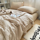 Axyaa Summer Double-Layer Yarn Xia Liang Quilt Set - 4-Piece