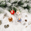 Axyaa Felt Deer Pendant - Creative Elk Christmas Tree Hanging Decor