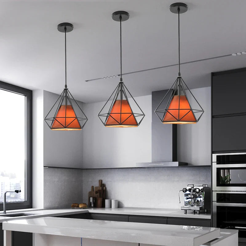 Axyaa Retro Pendant Light for Home Decor