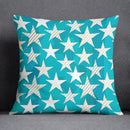 Axyaa Blue Fresh Air Pillowcase for Home, Office, Bedroom, Sofa, Car - Gift and Decoration