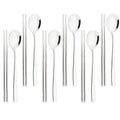 Axyaa Rainbow Stainless Steel Dinner Set - 8/10Pcs Luxury Cutlery & Tableware