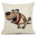Axyaa Pet Dog Pattern Cushion Cover - 45X45cm