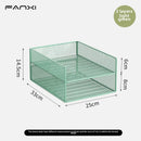 Axyaa Desktop Metal File Rack & Book Stand for Office Organization
