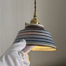 Axyaa Ceramic LED Pendant Light Chandelier for Home Decor