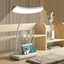 Axyaa LED Table Lamp: 3 Colors Eye Protection, College Student Reading Light