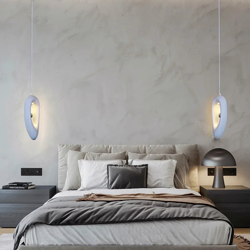 Axyaa Wabi Sabi Wind Chandelier: Artful Hanging Light for Dining, Bedroom, and Cafe
