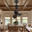 Axyaa 16 Inch Mini Dual Purpose Ceiling Fan for Living Room and Bar
