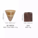Axyaa Coarse Pottery Funnel Espresso Coffee Cup Set