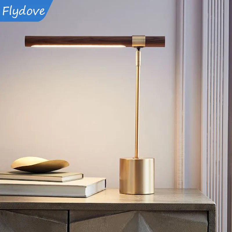 Axyaa Nordic LED Table Lamp - Modern, Creative Lighting for Living, Bedroom, Office