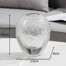Axyaa Bubble Glass Vase Hydroponic Flower Pots Modern Home Decor