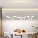 Nordic LED Chandelier by Axyaa: Modern Strip Pendant Lighting for Home, Dining, Living Room