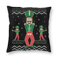 Axyaa Nutcracker Doll Print Sofa Cushion Cover - Home Decoration & Party Bedding