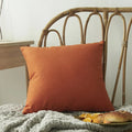 Axyaa Waterproof Solid Color Outdoor Cushion Cover for Couch Sofa Living Room