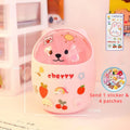 Axyaa Bear Desktop Organizer with Lid & Pen Holder - Cute & Multifunctional