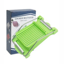 Axyaa Lunch Meat Slicer: Stainless Steel Food Cutter for Home Kitchen