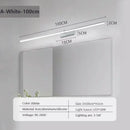 Axyaa LED Mirror Front Lamp 60/80/100cm Strip Wall Light Bathroom Kitchen Indoor