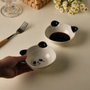 Axyaa Panda Steamed Egg Bowl Set with 160ml Dipping Dish