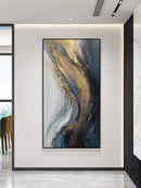 Axyaa LED Galaxy Abstract Wall Lamp: High-End Hanging Room Painting