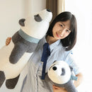 Axyaa Panda Elephant Long Throw Pillow for Sofa and Bed Decoration