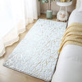 Axyaa Plush Non-slip Fur Mats for Bedroom & Bathroom - Soft, Thicken, Stylish Floor Mat