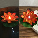 Axyaa LED Lotus Night Lamp Water Sensor Flower Fish Tank Decor