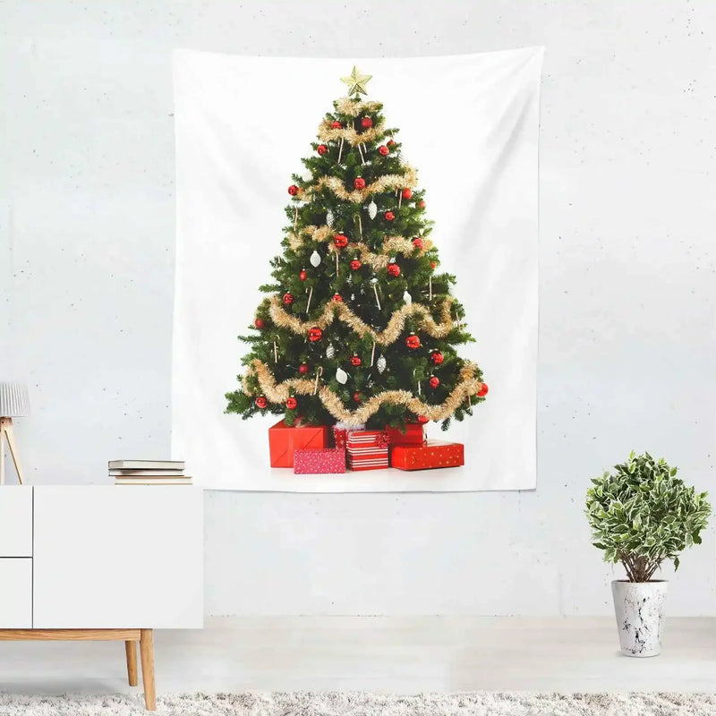 Axyaa Christmas Tree Tapestry for Living Room Wall Decor