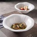 Axya Ceramic Deep Bowl: High Beauty Tableware for Restaurant, Salad, Fruit, Soup, Dessert