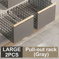 Axyaa Kitchen Sink Pull-out Rack Cabinet Basket Organizer