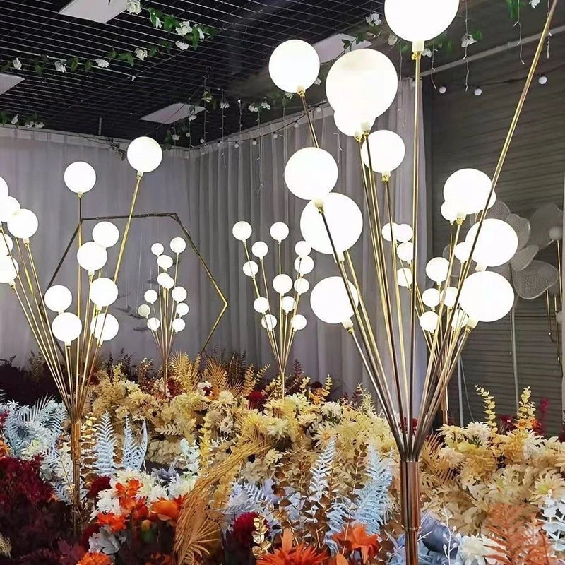 LED White Ball Light Apple Tree Decor for Party and Wedding by Axyaa