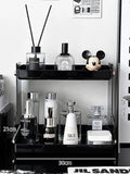Axyaa Acrylic Makeup Organizer Shelf Skin Care Perfume Rack Jewlery Cosmetics Organiser