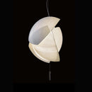 Axyaa Shell Chandelier: Modern Fabric Pendant Light for Living Room, Hotel, Restaurant