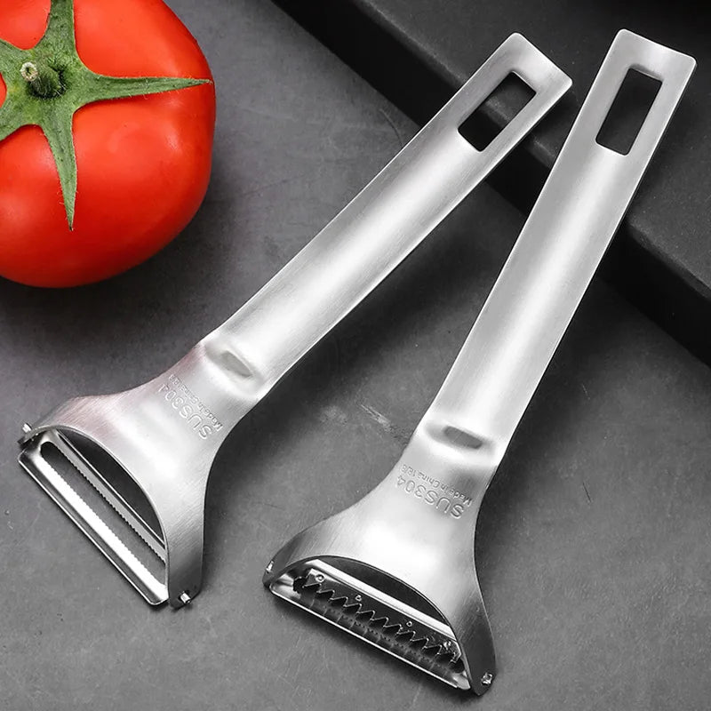 Axyaa Stainless Steel Peeler: Multi-functional Kitchen Gadget for Vegetables and Fruits
