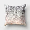 Axyaa Mandala Pattern Polyester Cushion Cover for Stylish Home Decor