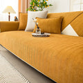 Axyaa Chenille Jacquard Sofa Cover, Non-Slip Couch Slipcover for All Seasons