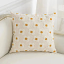 Axyaa Rural White Flower Pillow Cover - Pastoral Style Home Decor Pillowcase