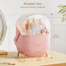 Axyaa Waterproof Vanity Makeup Organizer for Skincare and Cosmetics Storage