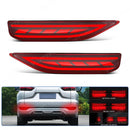 Axyaa LED Rear Bumper Reflector Lights for Mitsubishi X Pander - Dynamic Signals