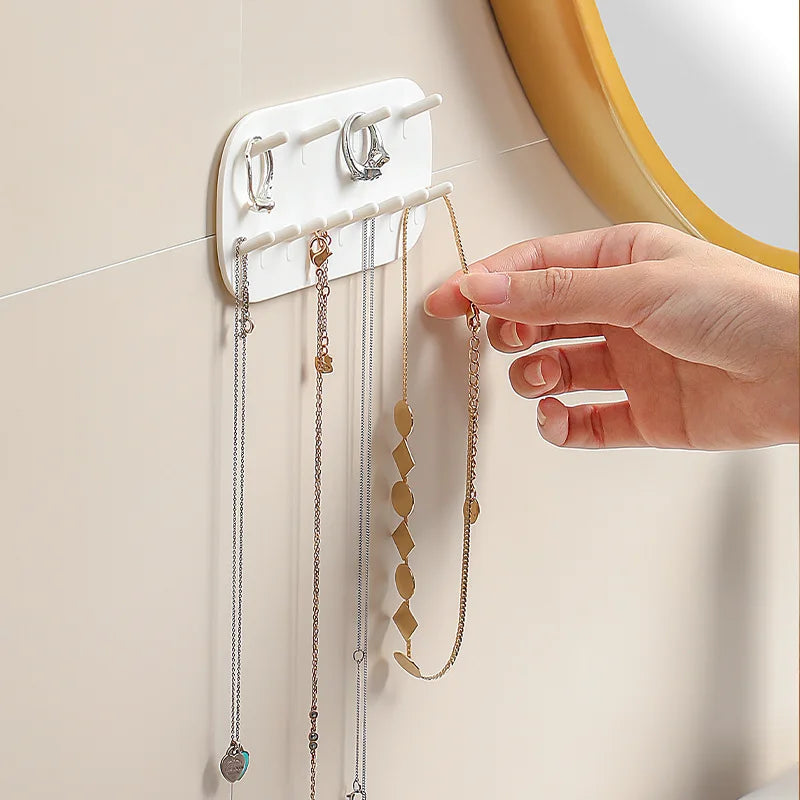 Axya Jewelry Display Rack - Wall Mounted Hook Storage Solution