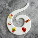 Axyaa Molecular Plate Dessert Appetizer Personality Ceramic Special-shaped Creative Plate