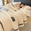 Axyaa Glade Fleece Autumn Winter Blanket - Soft, Warm, and Fluffy