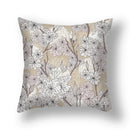Axyaa Oil Art Printed Back Cushion Cover - Garden Living Room Pillow Case