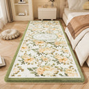 Axyaa Plush Pastoral Bedroom Carpet: Soft & Non-slip Rug for Home Decor