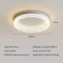 Axyaa Modern Ice Pattern LED Ceiling Lamp Creative Acrylic Circle Light Fixtures
