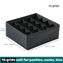 Axyaa Underwear Socks Pants Bra Storage Box Wardrobe Organizer for Home
