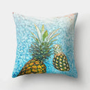 Axyaa Sea Waves Cushion Cover 45x45cm for Home, Office & Car Décor