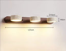 LED Vanity Mirror Light Wabi Sabi Travertine Natural Stone Wall Lamp for Axyaa Brand