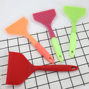 Axyaa Silicone Frying Spatula for Pancakes, Eggs - High Temp Resistant, Non Stick