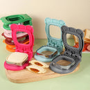 Axyaa Stainless Steel Sandwich Cutter with Hand Guard - Household Toast Bread Mold